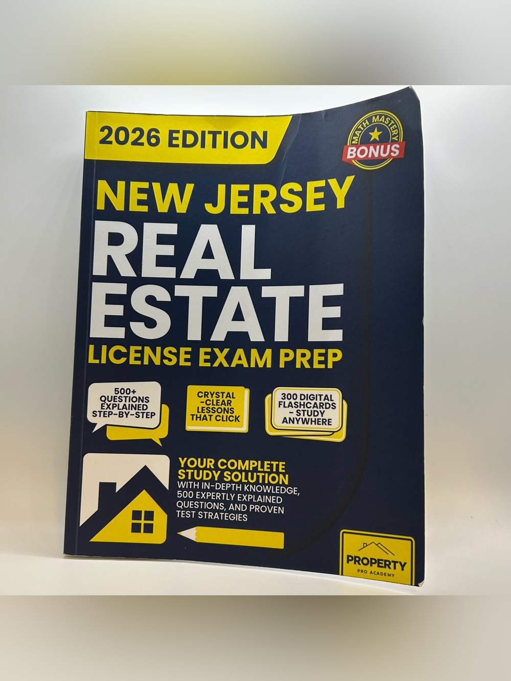 2026 NJ New Jersey Real Estate License Exam Prep Book Guide Property Pro Academy